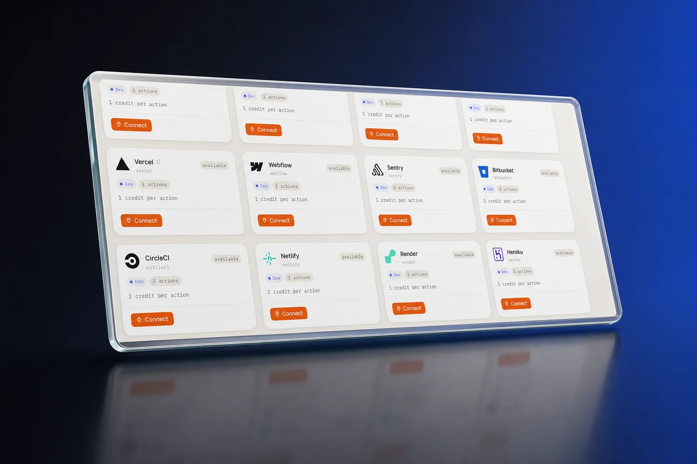 Official Connect product screen using the Northstar Labs demo company